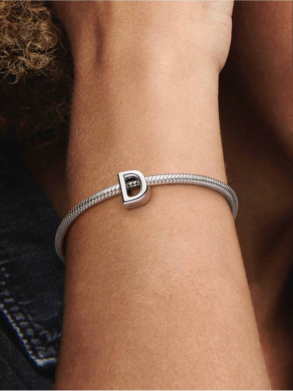 Pandora Letter D Alphabet Charm